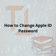 How to Change Apple ID Password