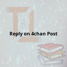 Reply on 4chan Post